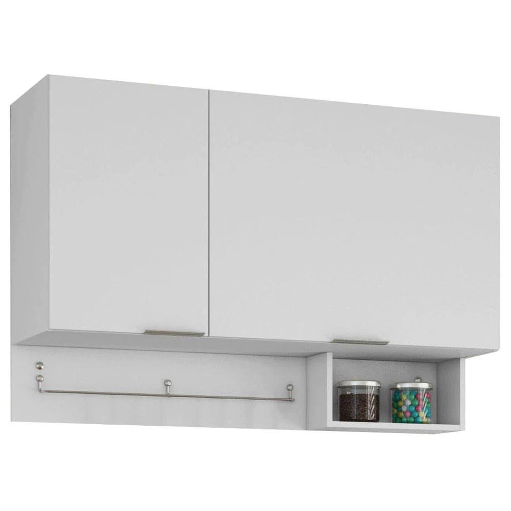 Cozinha Completa Bartira Rubi com 10 Portas, 5 Gavetas e 6 Prateleiras - 360cm de largura - 5