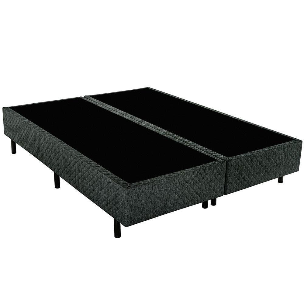 Cama Box Queen Size Biflex Turquia com Molas Ensacadas e Pillow Inn 69x158x198cm - Branco/Grafite - 5