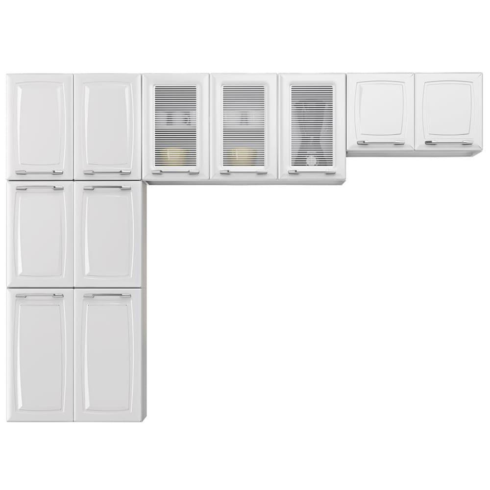 Cozinha Completa Itatiaia Diamante com 13 Portas e 4 Gavetas - 245cm de largura - 3
