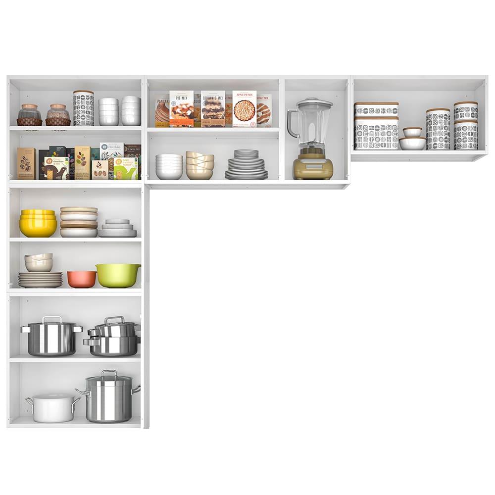 Cozinha Completa Itatiaia Diamante com 13 Portas e 4 Gavetas - 245cm de largura - 5