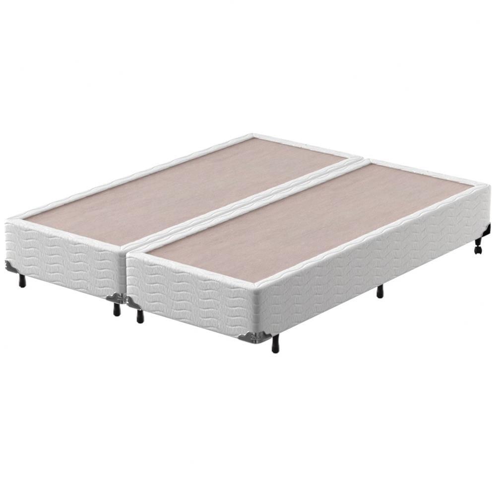 Cama Box Queen Size Probel Amsterdã D33 com Molas Ensacadas e Pillow Top 72x158x198 - Branco/Preto - 4