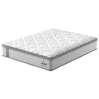 Cama Box Queen Size Probel Amsterdã D33 com Molas Ensacadas e Pillow Top 72x158x198 - Branco/Preto - 3