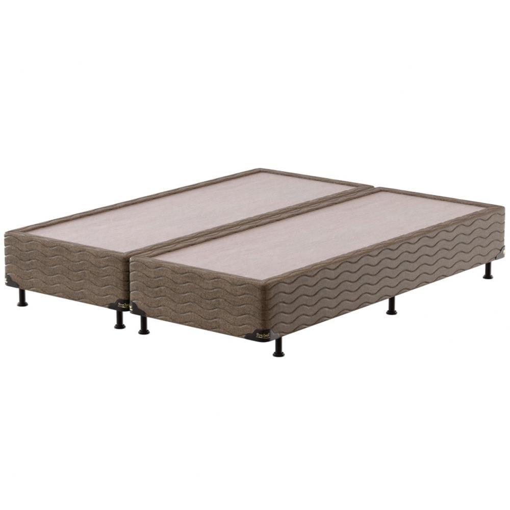 Cama Box Queen Size Probel Óregon com Euro Pillow e Molas Prolastic 62x158x198 cm - Bege/Marrom - 9