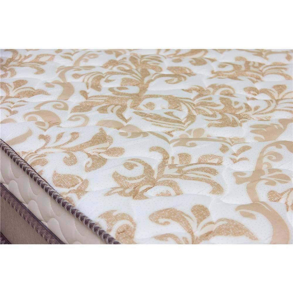 Cama Box King Size Hellen Alpha com EuroPillow e Molas Ensacadas 60x193x203 cm - Bege - 5
