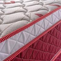 Cama Box de Casal Hellen Strong One Face Espuma D45 62x138x188cm - Vermelho/Branco - 6