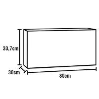 Cozinha Completa Bartira Amazonita com 8 Portas, 1 Gaveta e 4 Prateleiras - 280cm de largura - 8