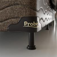 Cama Box Solteiro Probel Óregon com Euro Pillow e Molas Prolastic 62x88x188 cm - Bege/Marrom - 7