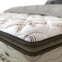 Cama Box King Size Probel Fort Comfort com Pillow Top e Molas Prolastic 72x193x203cm - Branco/Bege - 6