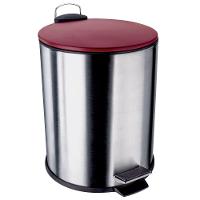 Lixeira Euro Home com Pedal LIX2287-VM em Inox e PP – 5 L - 1