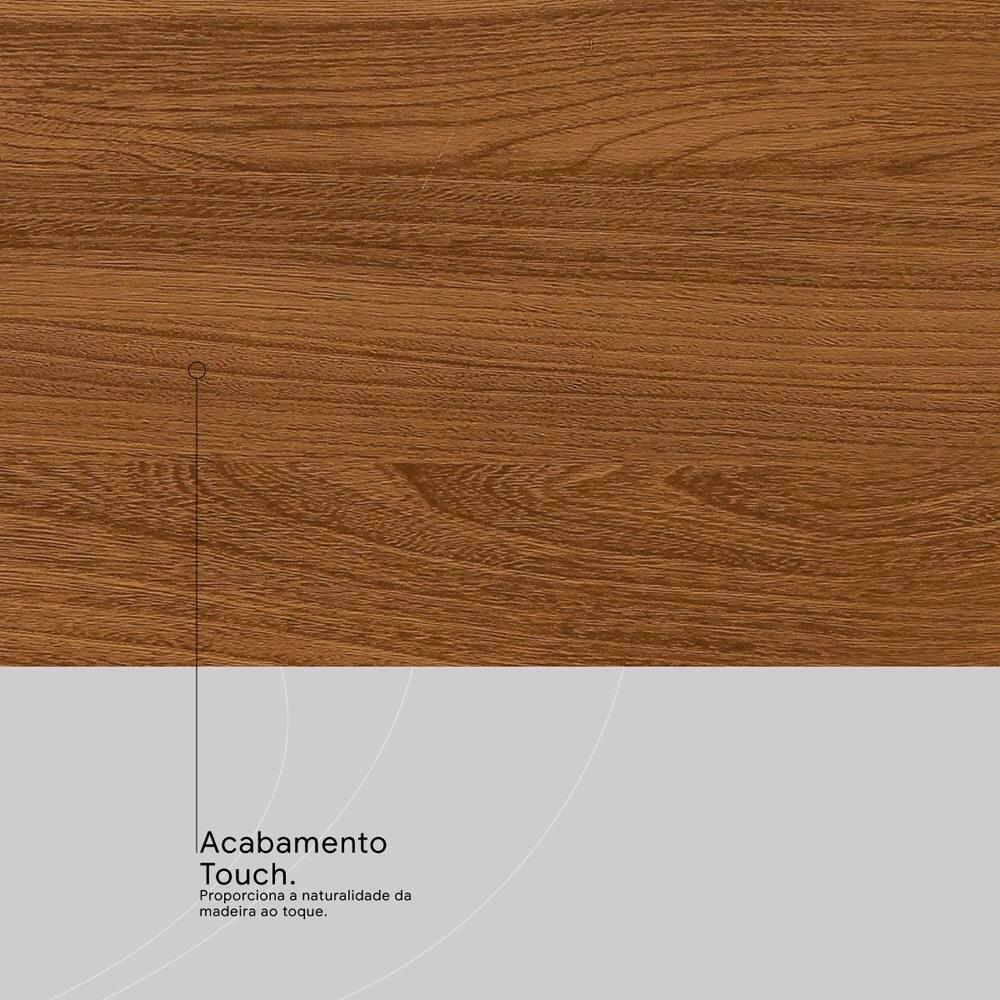 Balcão Demóbile Firenze com 3 Portas, 2 Gavetas e 1 Prateleira + Pia para Cozinha Ghelplus King com Válvula - 120x53cm - 6