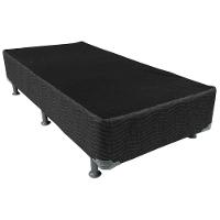 Cama Box de Solteiro Ortobom New Caring com Europillow e Molas Nanolastic 61x88x188cm - Cinza/Branco - 3