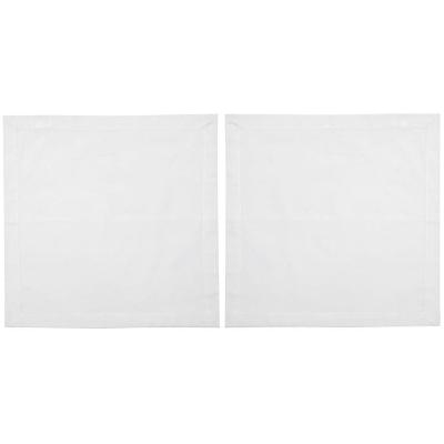 Conjunto de Guardanapos Wolff Mesa Ponto Ajour em Algodão Branco - 2 Peças