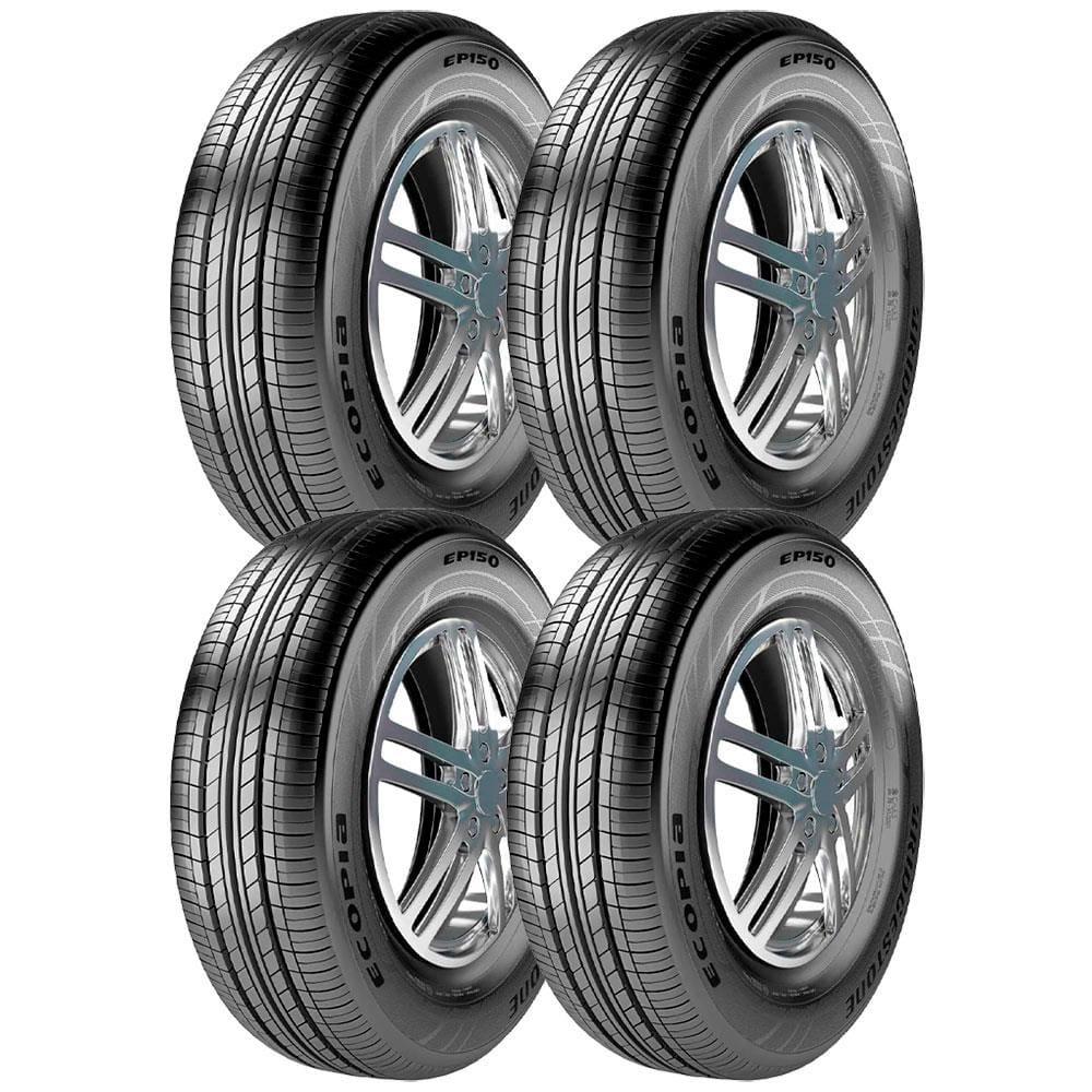 Pneu Bridgestone Ecopia EP150 205/55 Aro 16 91V - 4 Unidades - 1