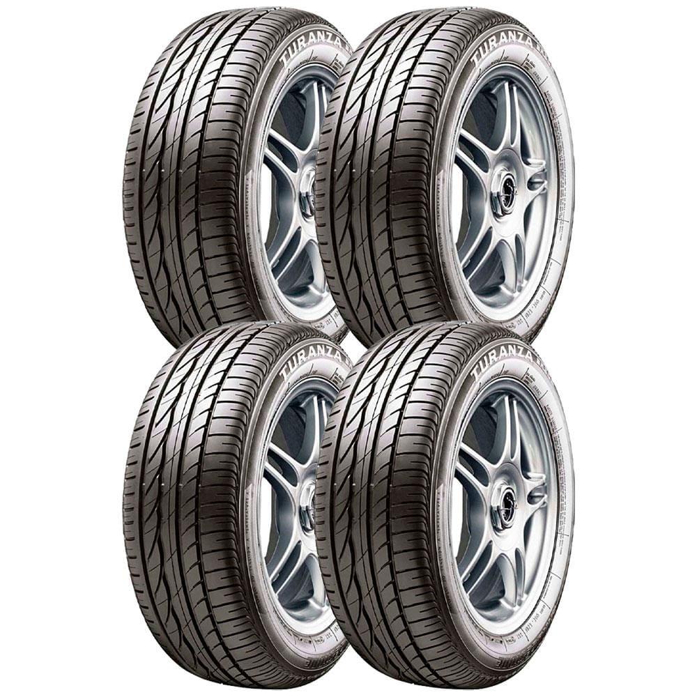 Pneu Aro 17 Bridgestone Turanza ER300 225/45 91W - 4 Unidades - 1