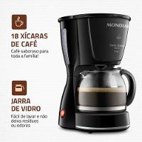 Cafeteira Elétrica Mondial Dolce Arome C-30 18 Xícaras – Preta - 2