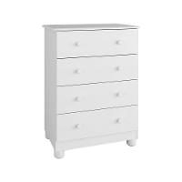 Guarda-Roupa Infantil Peroba Duda Plus com 92 cm de largura + Cômoda com 4 Gavetas e 65,1 cm de largura + Berço Americano - 3