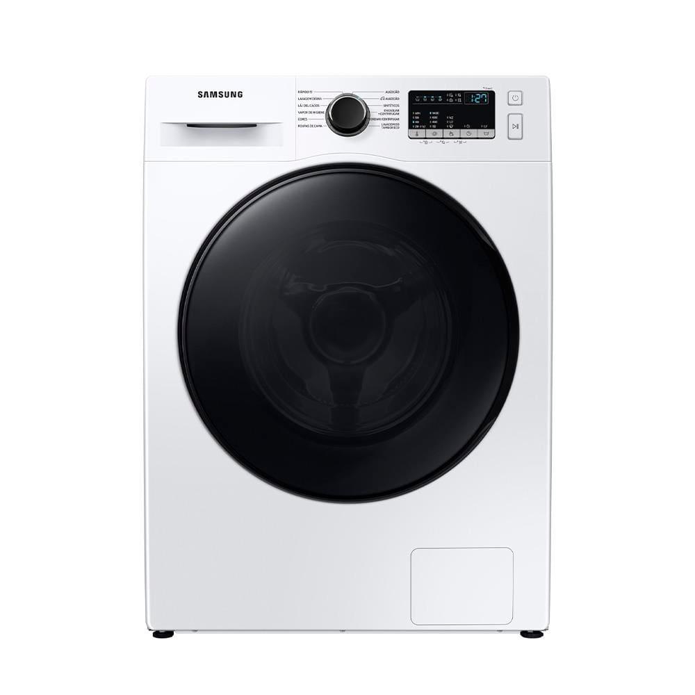 Lavadora de Roupas Samsung WW11T4040BEFAZ com Diamond Drum e Vapor de Higiene Branca - 11kg - 1