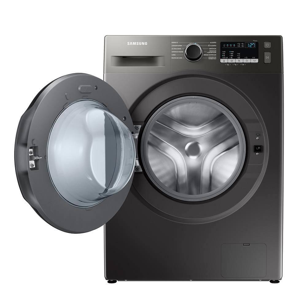 Lavadora de Roupas Samsung WW11T4040BXFAZ com Diamond Drum e Vapor de higiene Inox - 11kg - 6