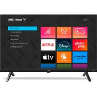 Smart TV 32" HD AOC 32S5045/78G com Roku TV, Comando de Voz, HDMI, USB Wi-Fi e Conversor Digital - 6