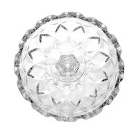 Centro de Mesa Lyor em Cristal com Pé Deli Diamond – 18x18cm - 8