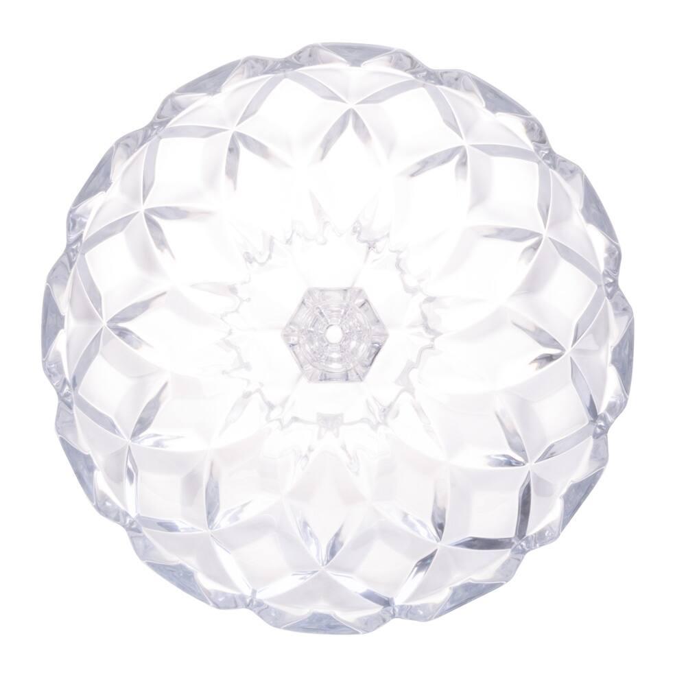 Centro de Mesa Lyor em Cristal Deli Diamond - 32,5 x 19,5cm - 7