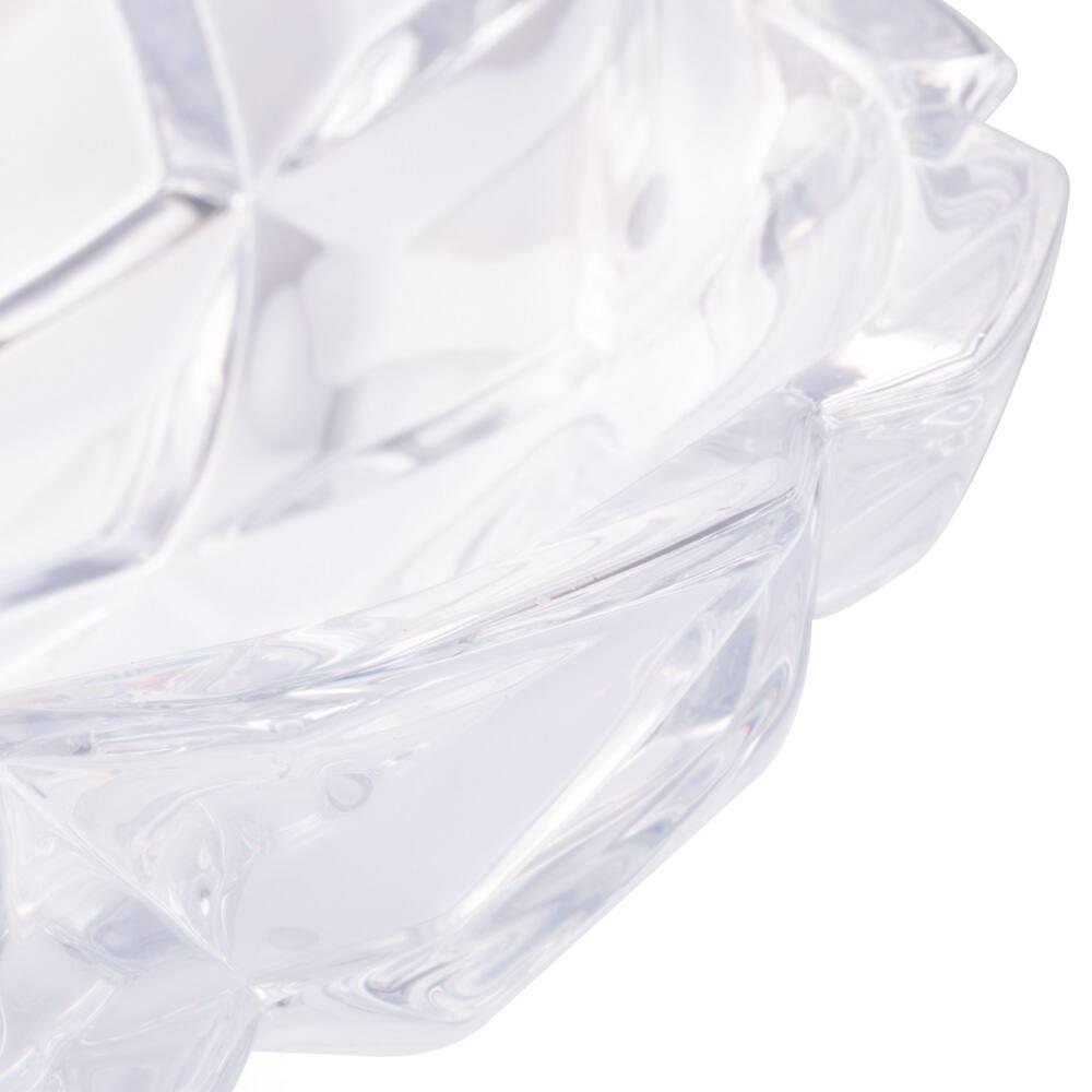 Centro de Mesa Lyor em Cristal Deli Diamond - 32,5 x 19,5cm - 8