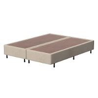 Cama Box Queen Size Probel Guarda Costas Vitality Revestida em Tecido Suede + Colchão com Pillow Super e Molas Ensacadas 30x158x188cm – Branca e Marfi - 3