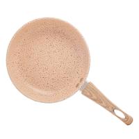 Frigideira de Indução Lyor em Alumínio com Revestimento Cerâmico Granilite Bege – 24cm - 9