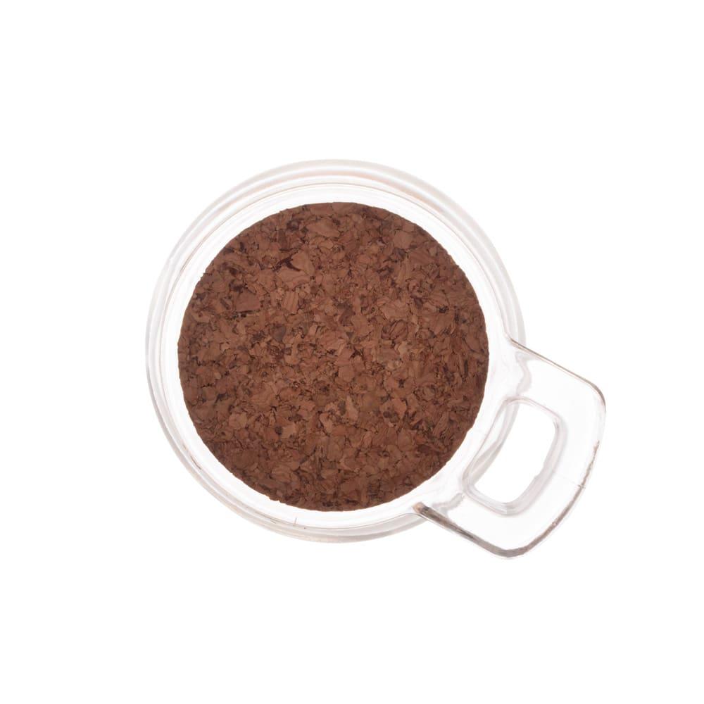 Porta Tempero de Vidro Lyor com Colher de Bambu e Tampa de Rolha – 310ml - 2