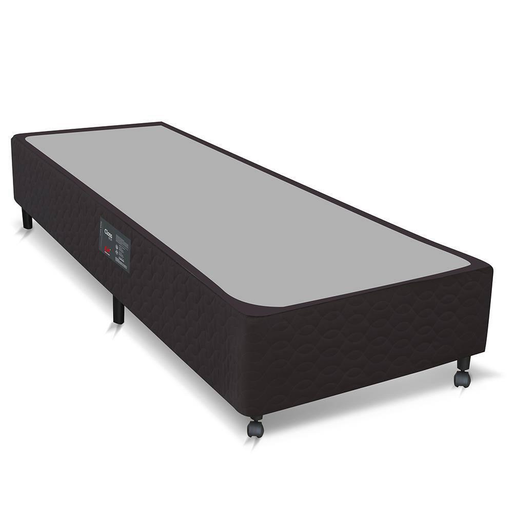 Cama Box Queen Size Castor Sleep Classic Hibrido com Mola Ensacada 64x158x198cm – Branco, Cinza e Marrom - 3