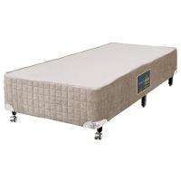 Cama Box King Size Castor Premium com Mola Tecnopedic 69x193x203cm – Branco/Bege - 3