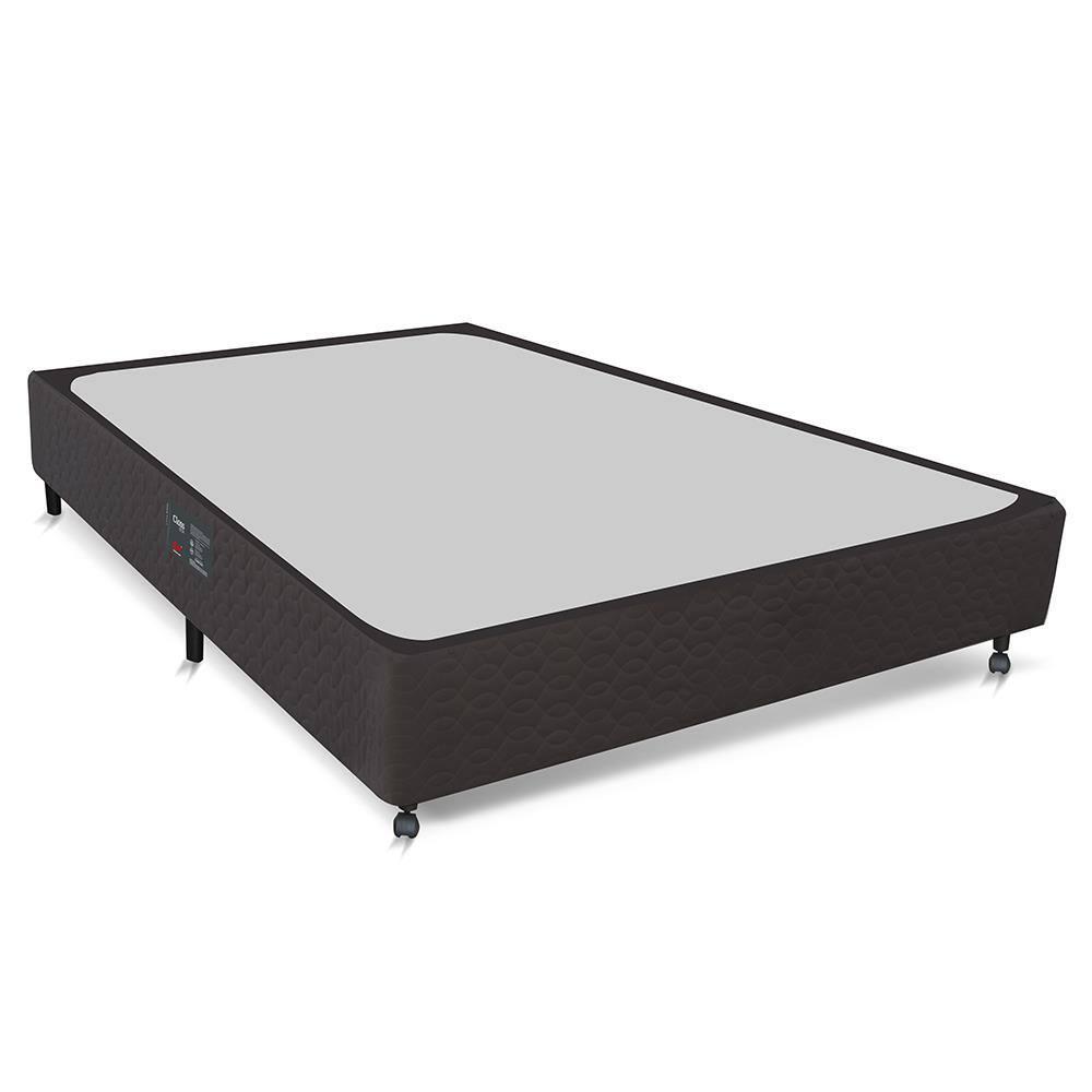 Cama Box Casal Castor Sleep Class Hibrido com Mola Ensacada 64x138x188cm – Branco, Cinza e Marrom - 3