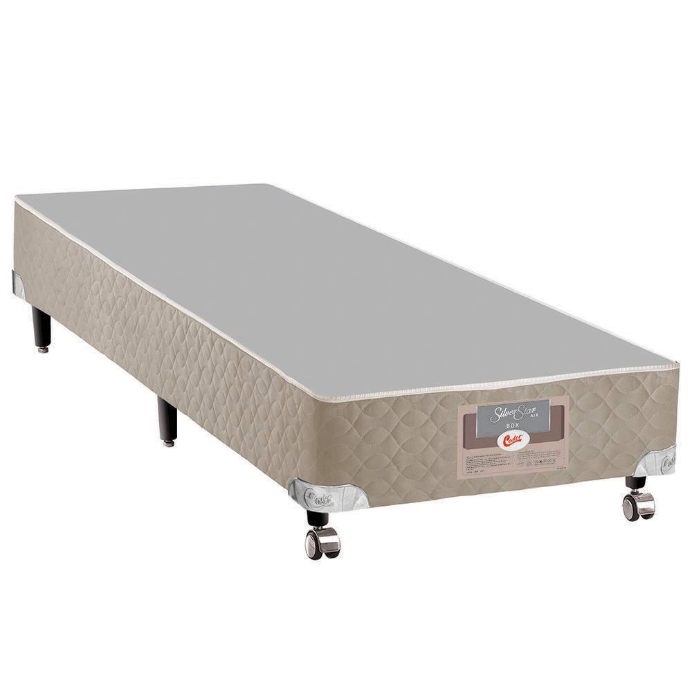 Cama Box Viúva Castor Silver Star Air com Molas Ensacadas 71x120x203cm – Branco/Bege - 3