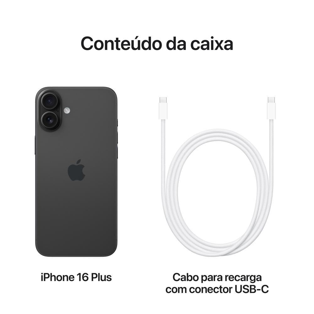 Apple iPhone 16 Plus 512GB 6,7" 48MP Preto - 9