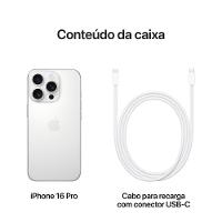 Apple iPhone 16 Pro 128GB 6,3" 48MP Titânio Branco - 9
