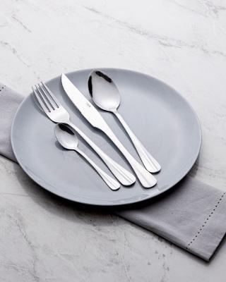 Faqueiro 24 Peças Lyor em Aço Inox Positano