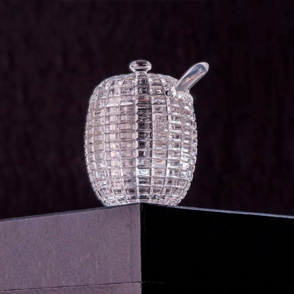 Açucareiro Lyor com Colher e Tampa Colméia – 210ml - 1