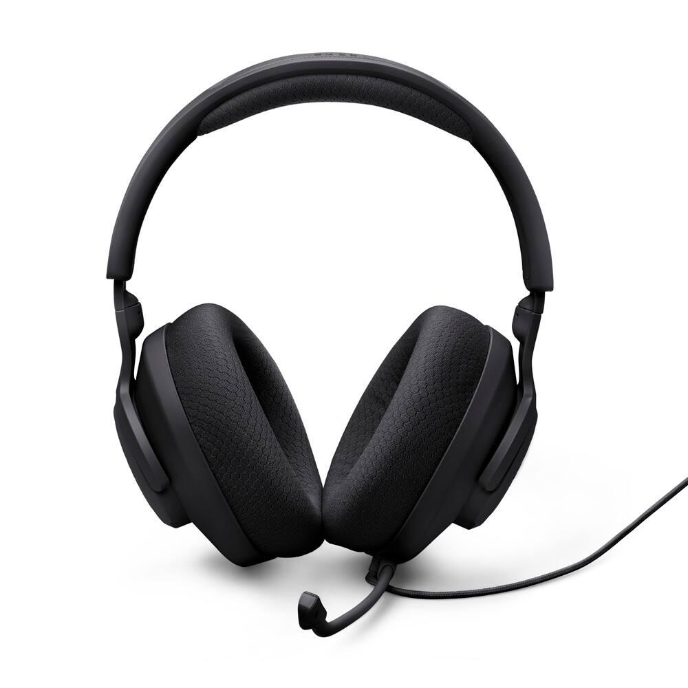 Fone de Ouvido Headset Gamer JBL Quantum 100M2 Over-Ear com conexão P3 e Microfone Removível – Preto - 1