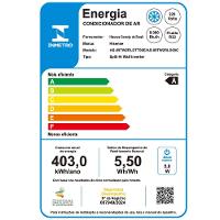Ar-Condicionado Split Inverter Hisense AS-09TW2RLD 9.000 BTUs Frio Wi-Fi 220V Branco - 6