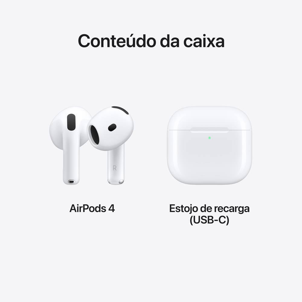 Apple AirPods 4 - Branco - 8