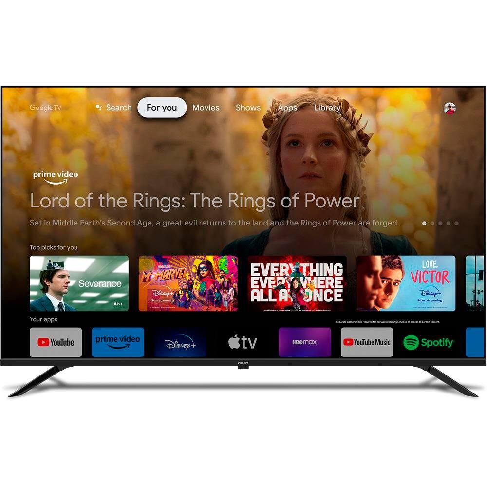 Smart TV LED 50" Ultra HD 4K Philips 50PUG7019 com Google TV, Comando de Voz, Wi-Fi, Entradas HDMI e USB - 3