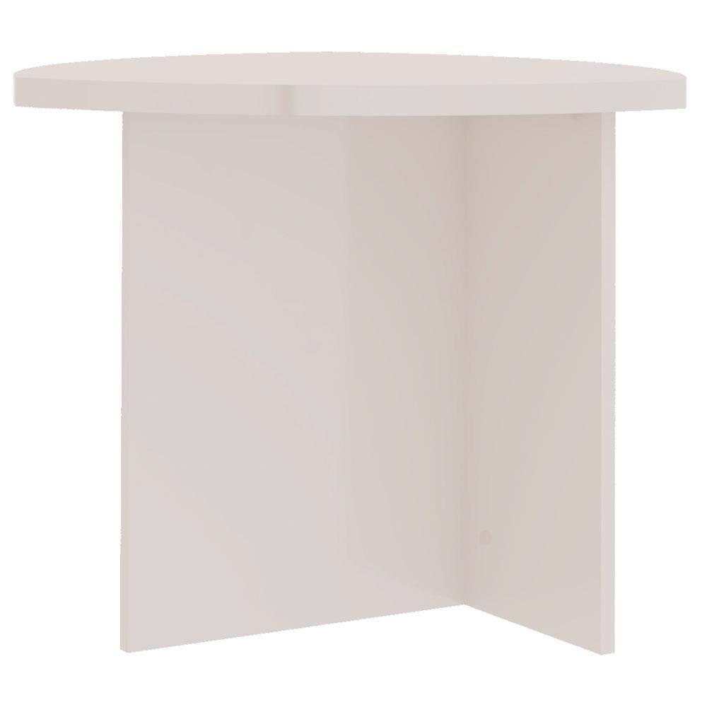 Mesa de Centro Artely Delta com Tampo de 60x58 cm - Off White - 6