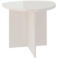 Mesa de Centro Artely Delta com Tampo de 60x58 cm - Off White - 3