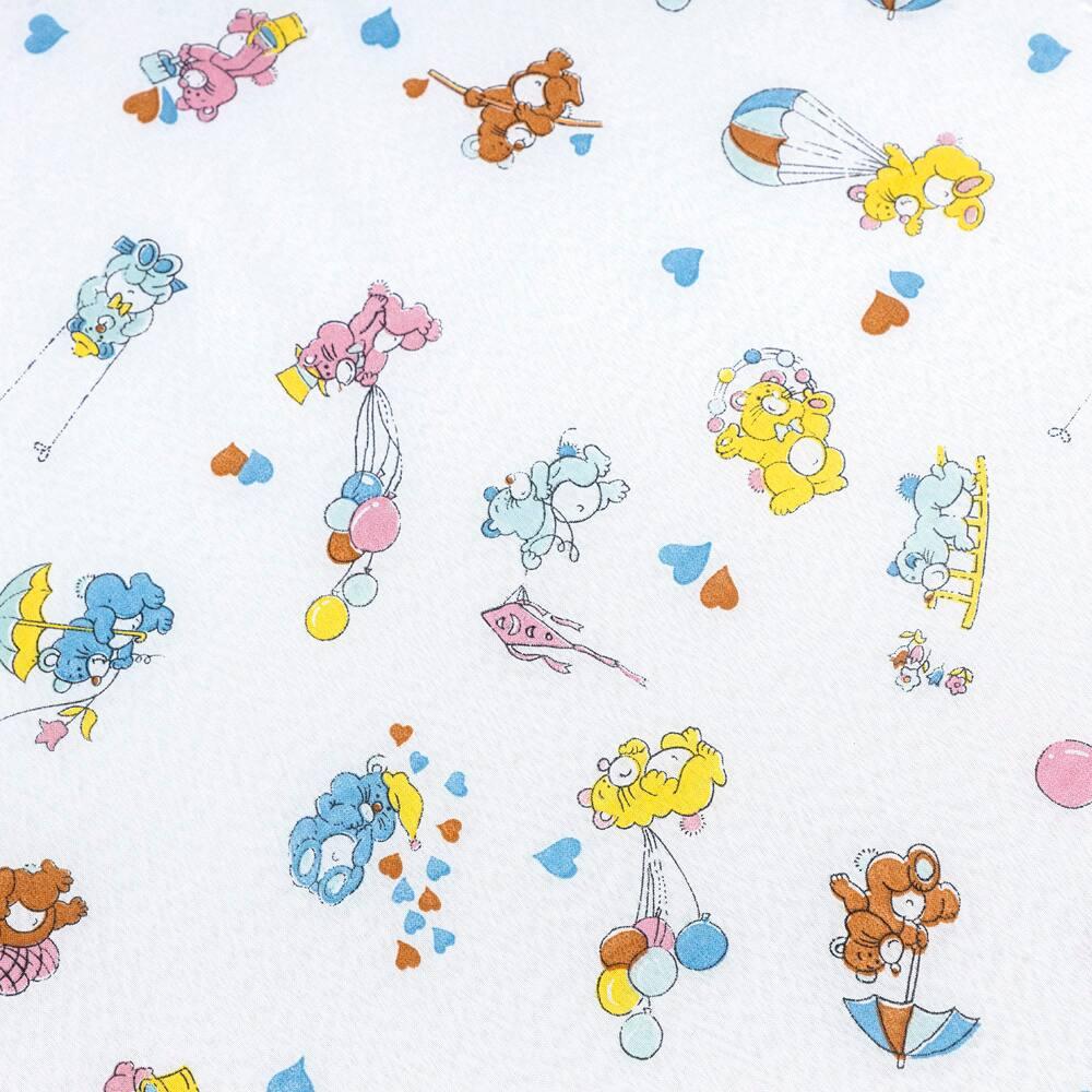 Colchão Herval Baby Encanto Espuma D18 10x70x130cm – Branco/Estampado - 6