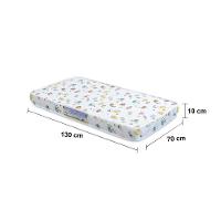 Colchão Herval Baby Encanto Espuma D18 10x70x130cm – Branco/Estampado - 7