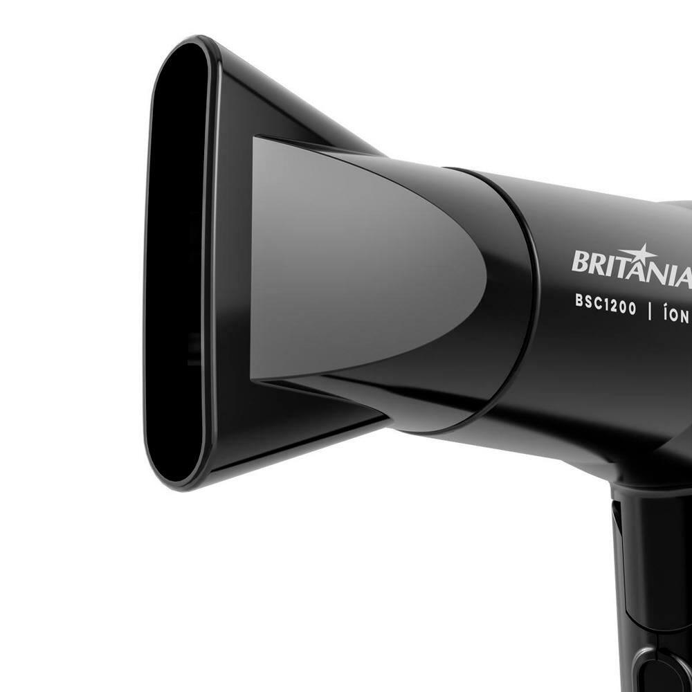 Secador de Cabelos Britânia BSC1200 com Tourmaline Íon Bivolt - 1200W - 5