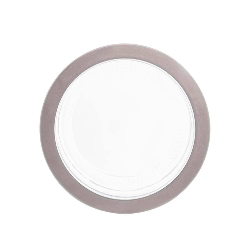 Porta Mantimento de Vidro Lyor Sydney com Tampa de Aço Inox e Acrílico - 1,2 litros - 5