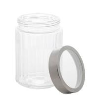 Porta Mantimento de Vidro Lyor Sydney com Tampa de Aço Inox e Acrílico - 1,2 litros - 2