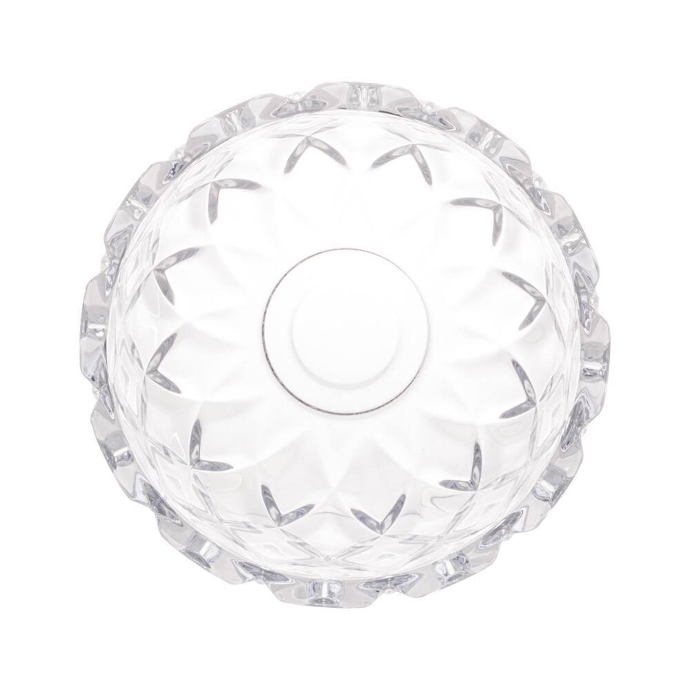 Centro de Mesa Lyor Redondo em Cristal Diamond – 18x10cm - 4