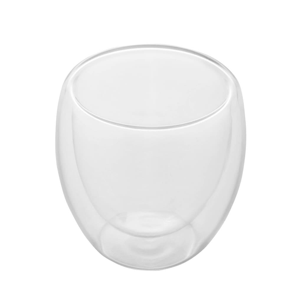 Conjunto de Copos Lyor Modern para Café com Parede Dupla em Vidro Borossilicato 80ml – 2 Peças - 1